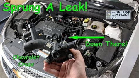 chevy cruze antifreeze leak|Most common Chevy Cruze coolant system leaks!